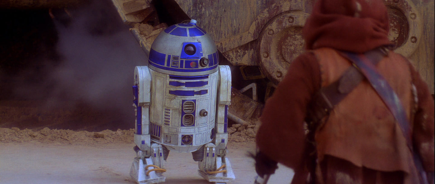 Starwars4 R2D2 and an jawa