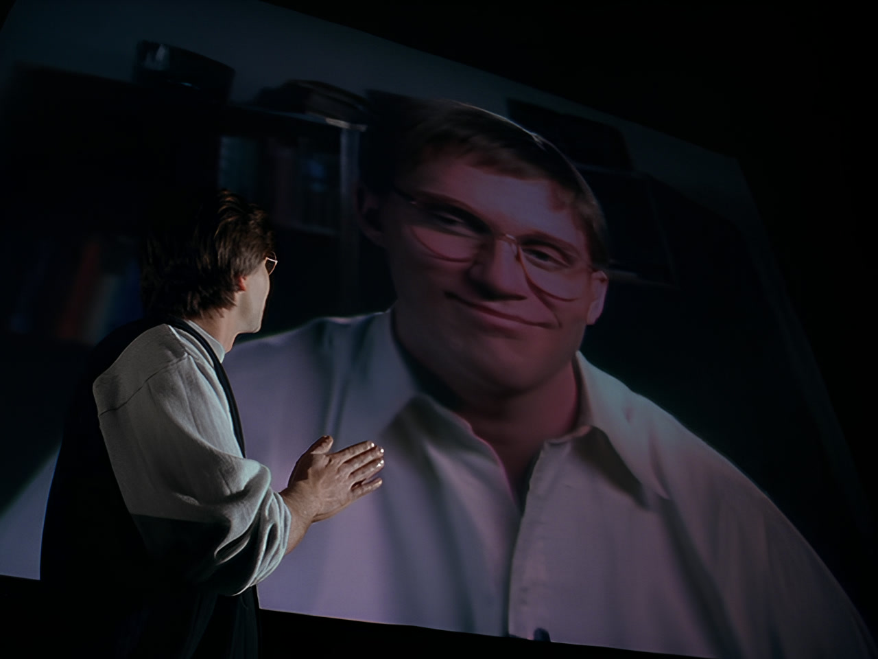 Bill Gates played by actor Michael Anthony Hall